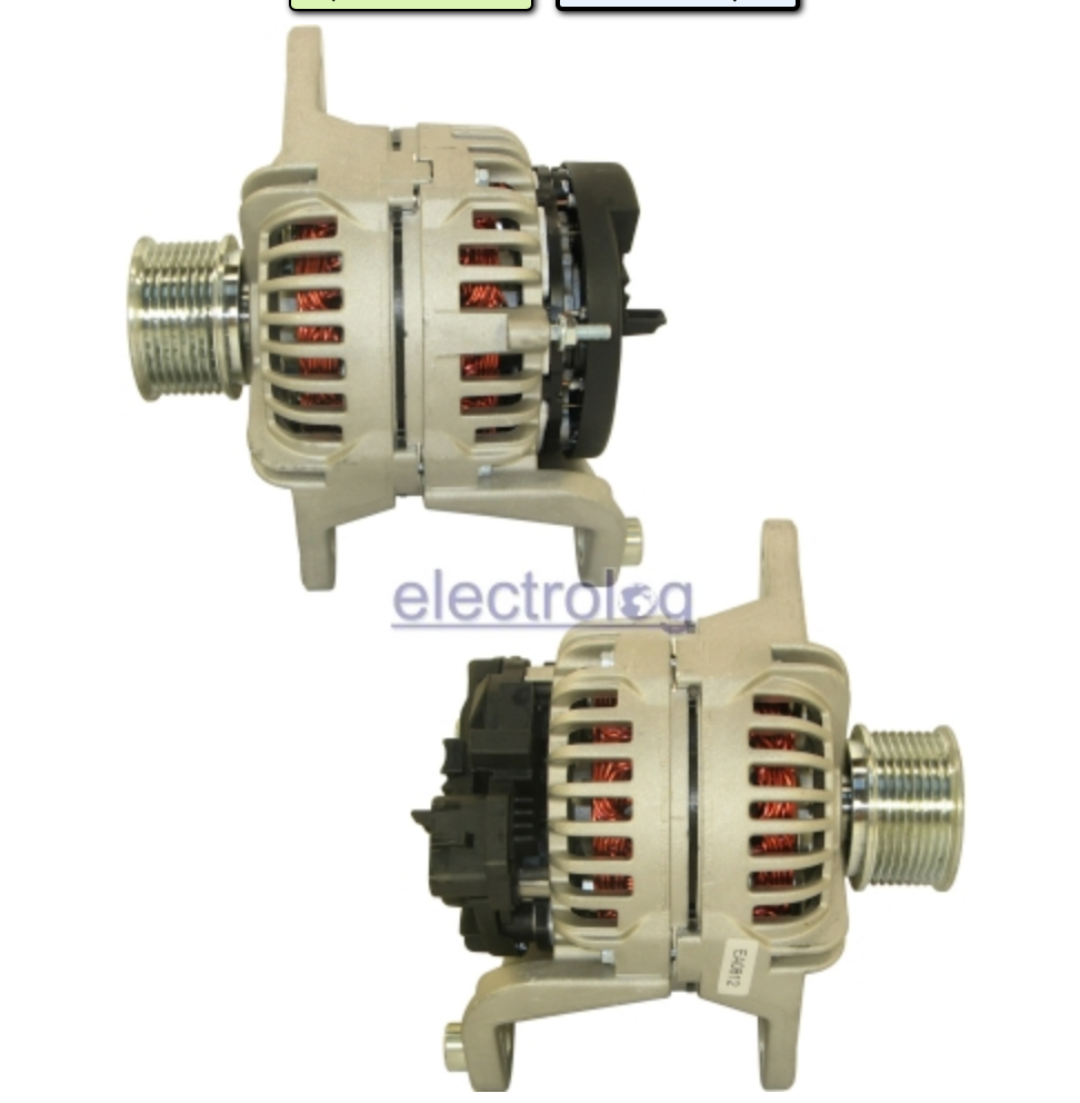 SPHALT1277 ALTERNATOR 24V 110A NCB2 VOLVO B12B-FH12