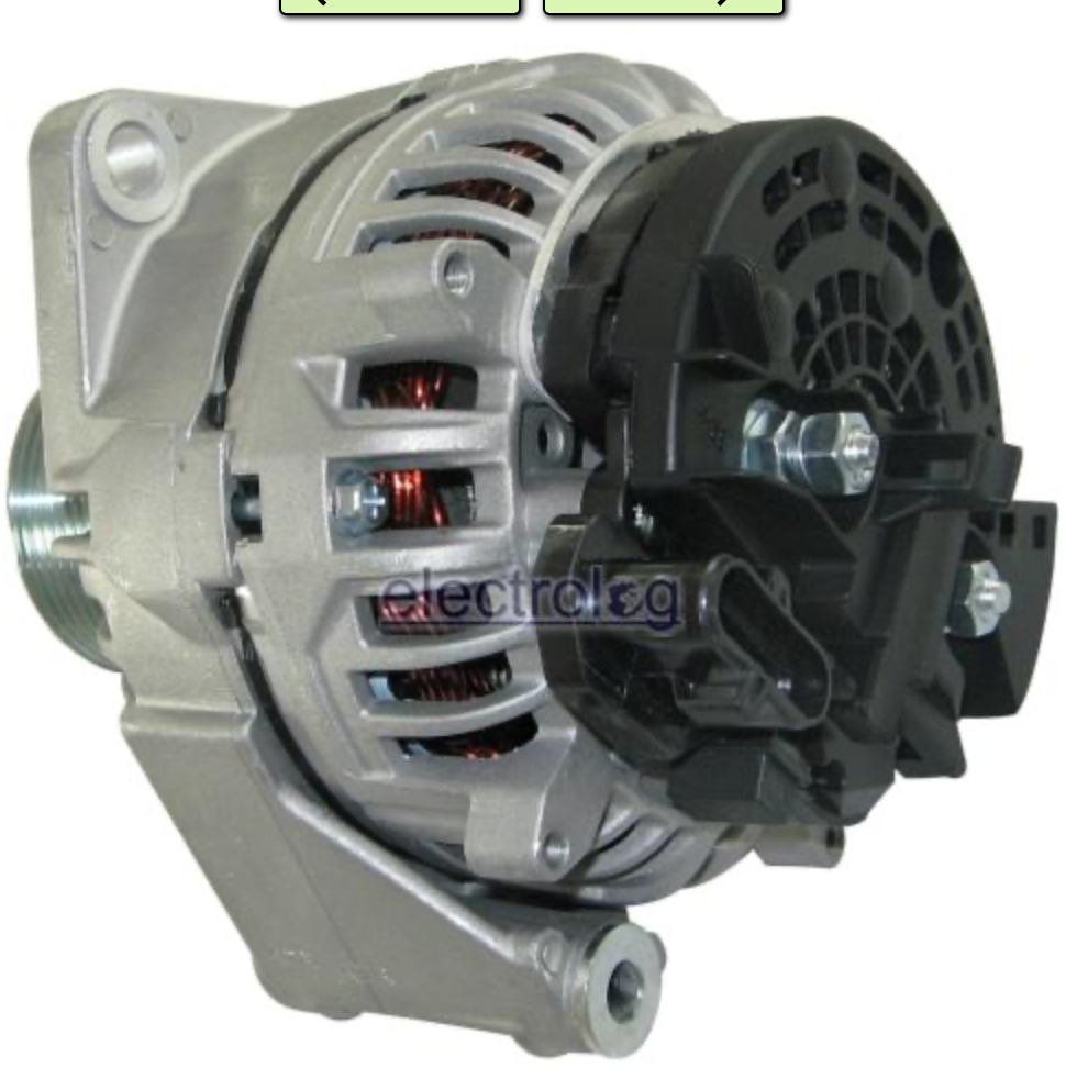 XALT1145 ALTERNATOR 24V 100A NCB2 BELL B40 - MERCEDES-BENZ ACTROS - AXOR