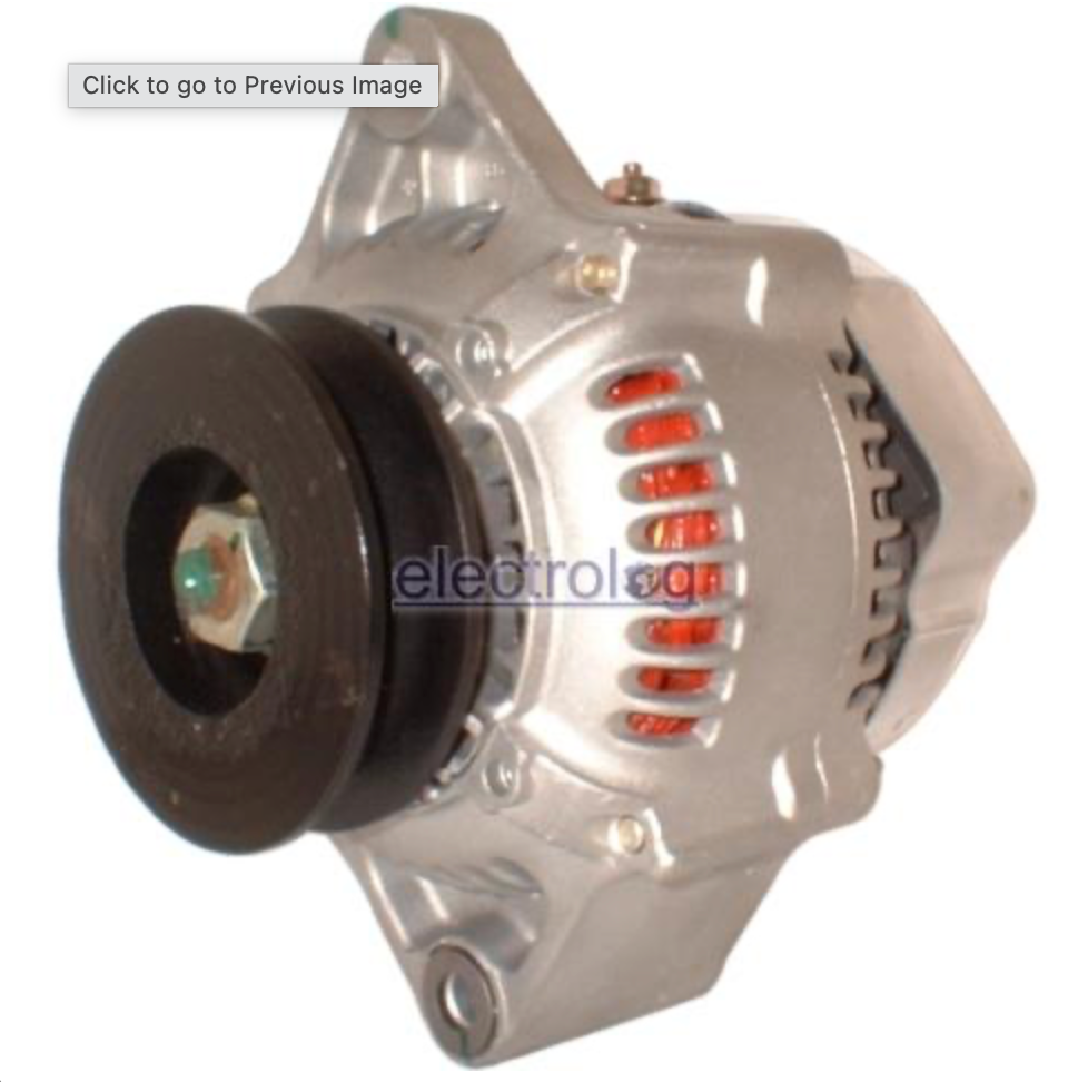 ALT6055  ALTERNATOR 12V 50A TOYOTA FORKLIFT DIESEL (7-SERIES)