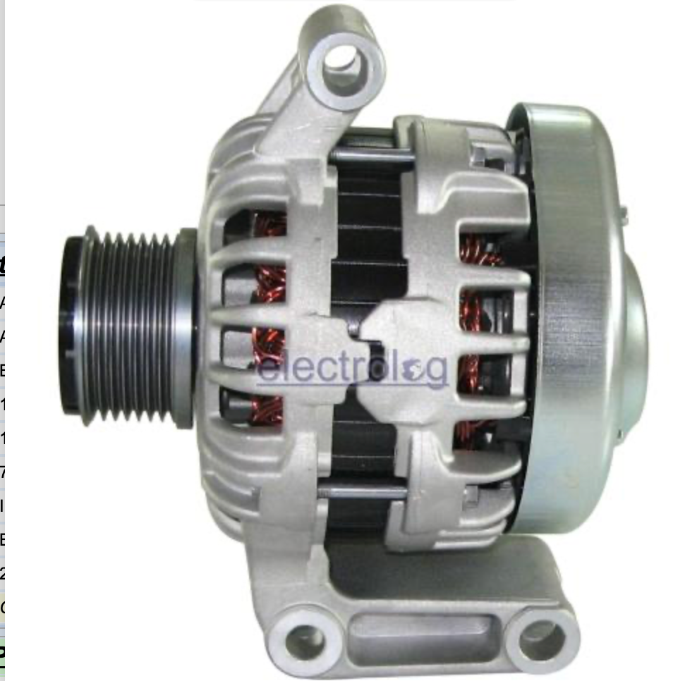 XALT2191  ALTERNATOR 12V 110A B3 MAZDA BT50 / FORD RANGER 2.2L - 3.2L TDCI 2011-ONWARDS