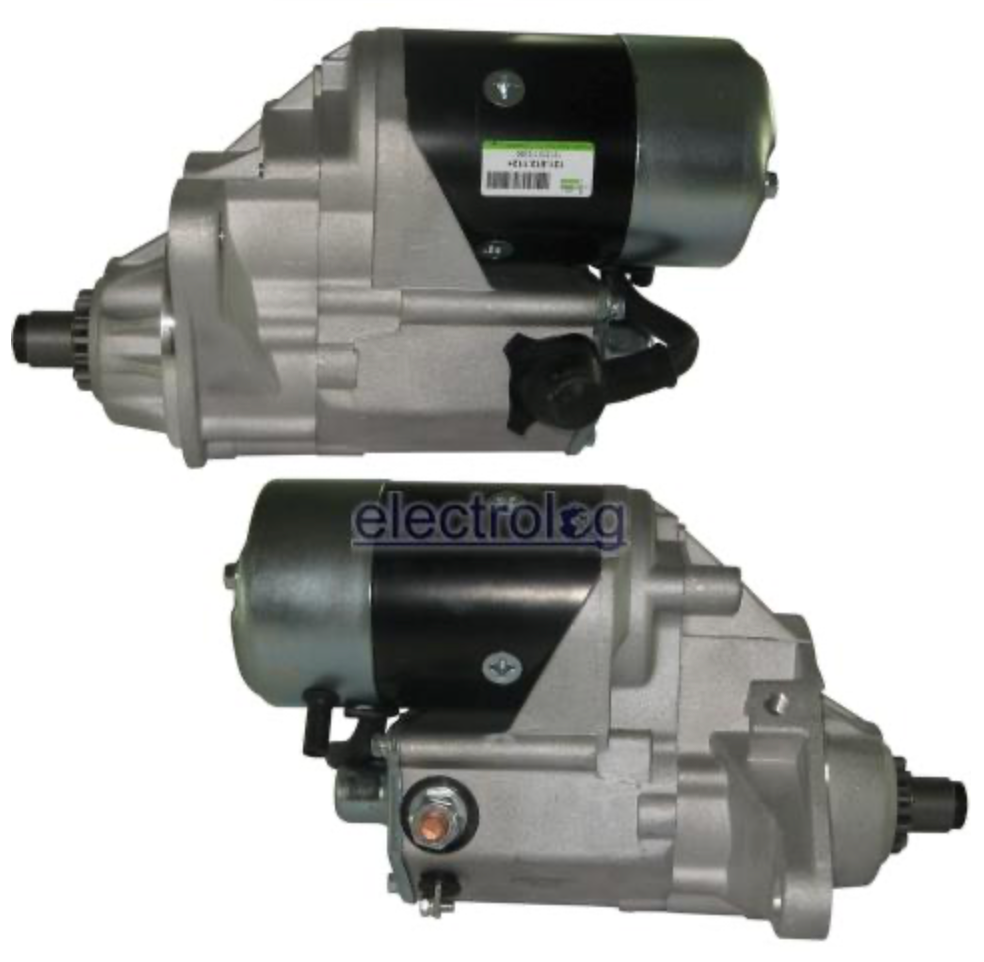 (XSTR6158)STARTER 24V 11T 4.5KW HITACHI EXCAVATORS ZX270 - ZX330