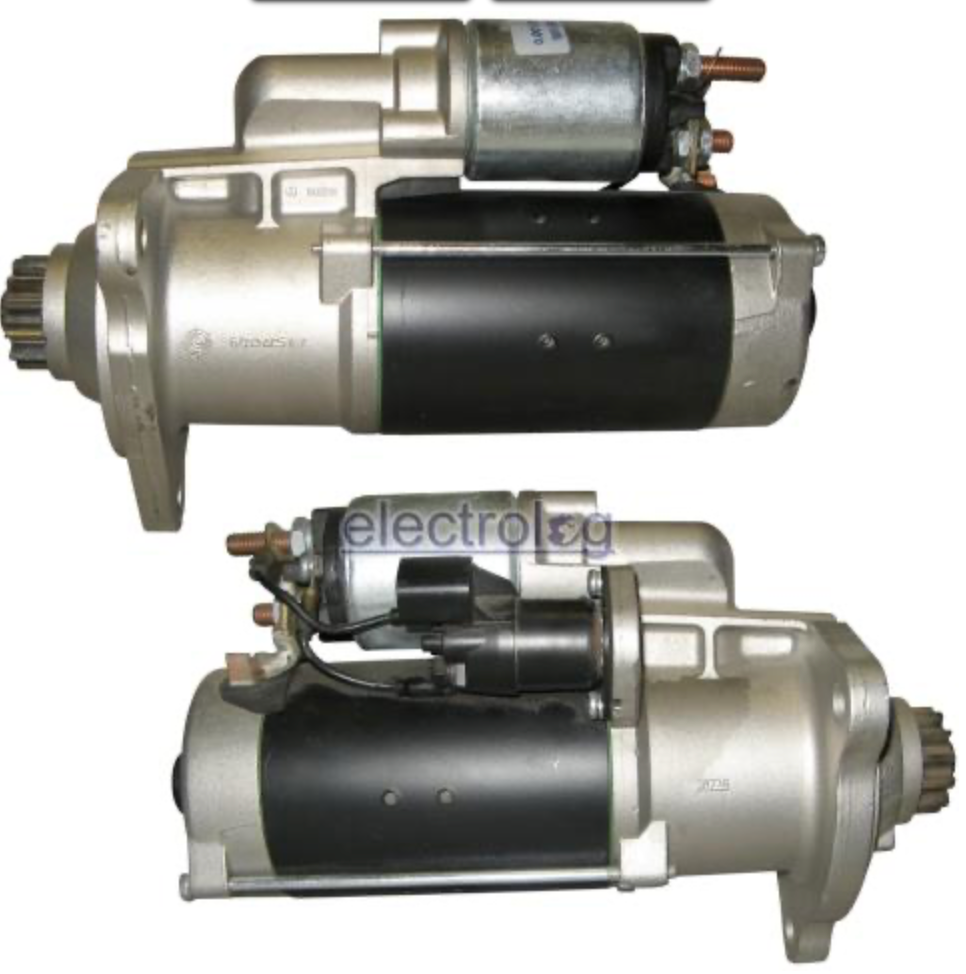 (XSTR1436).STARTER 24V 12T 5.5KW HEF95L DAF