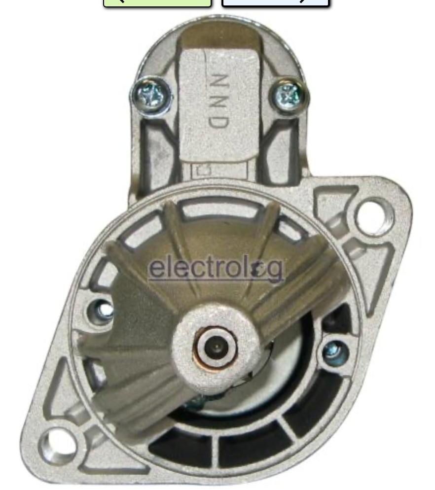 (XSTR5013) STARTER 12V 8T 1.2KW M1T MAZDA B2600 / HYUNDAI ELANTRA - SONATA / MITSUBISHI PETROL